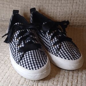Womens SPERRY Gingham Check